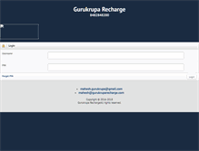 Tablet Screenshot of gurukruparecharge.com